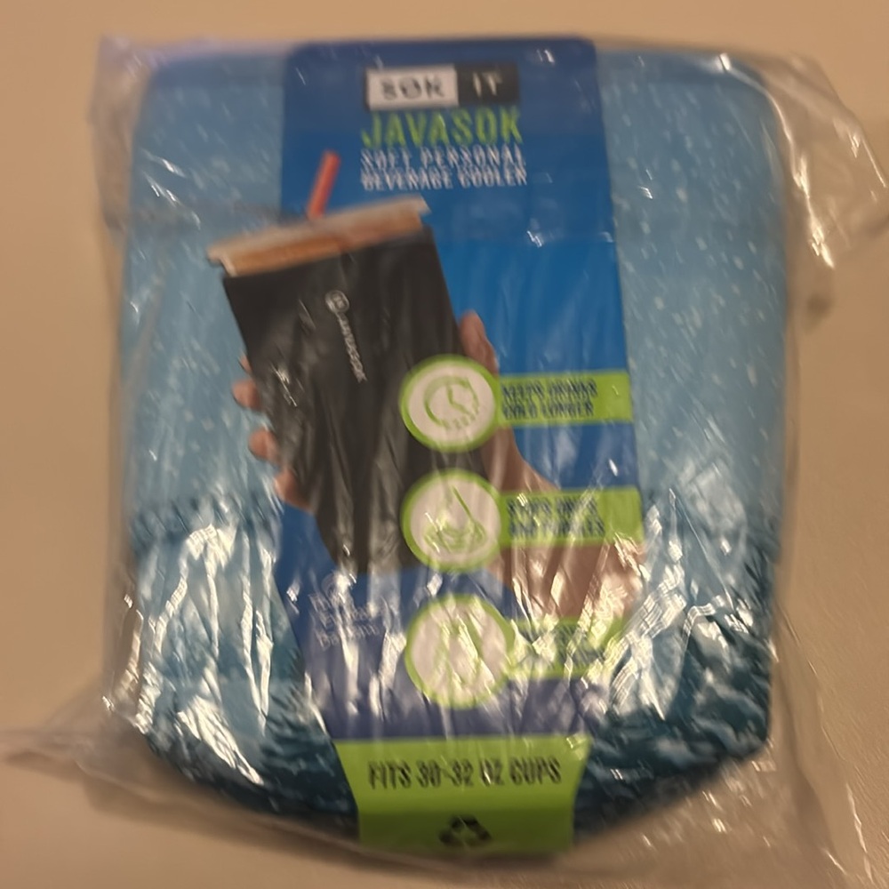 JavaSok Blue Beverage Cooler - Picture 5 of 5